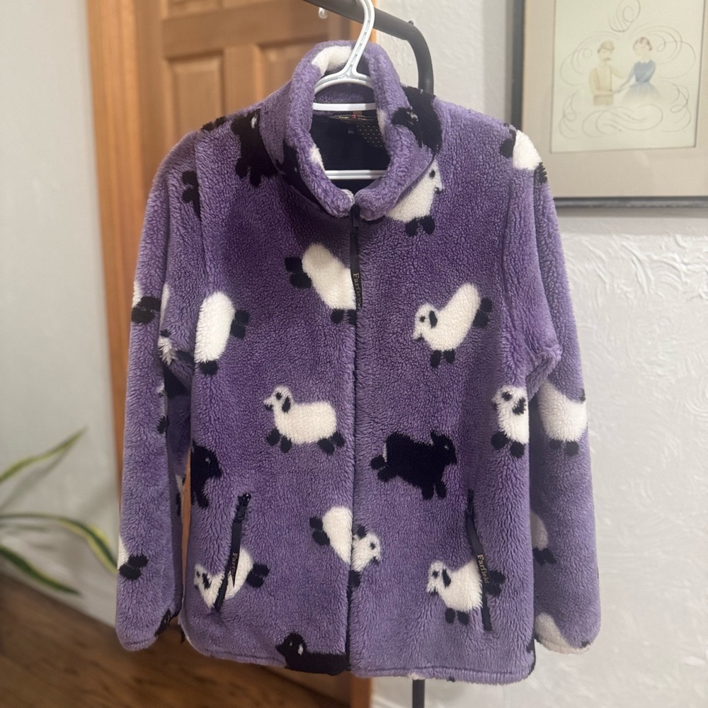 Farfield Original Men's Purple Sheep Fleece Jacket